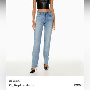 EB Denim OG Replica Jeans - Size 26 - BNWT
